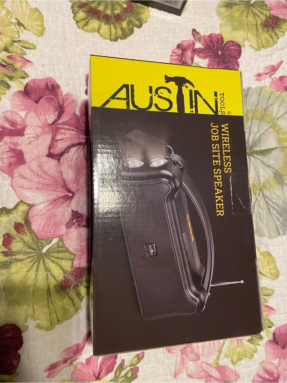 Austin Wireless Job Site Speaker - Black - Picture 2 of 3